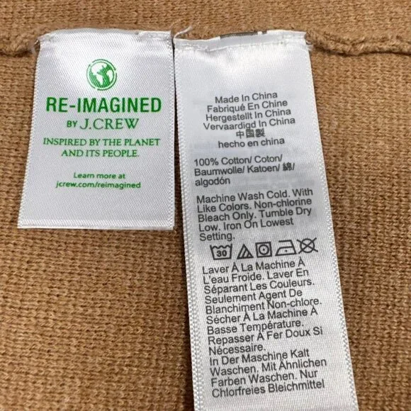 J. Crew Schoolboy Sweater Blazer Camel Sz S Preppy Heritage Minimalist Chic - Picture 12 of 14